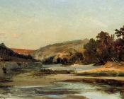 The Aqueduct in the Valley - 让·巴蒂斯特·卡米耶·柯罗